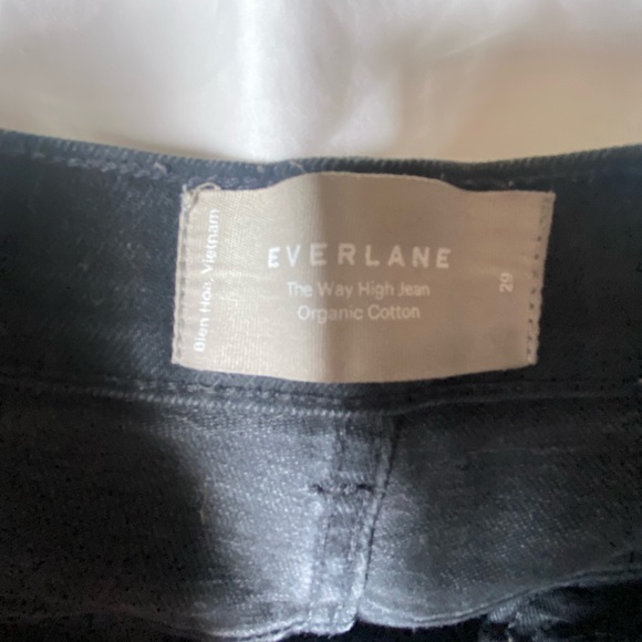 Everlane The Way High Jean in Organic Cotton - Picture 4 of 5